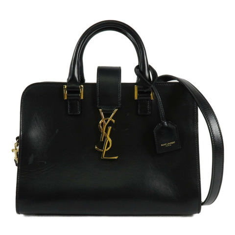 YVES SAINT LAURENT 牛皮皮革Baby Cabas手挽肩背兩用袋