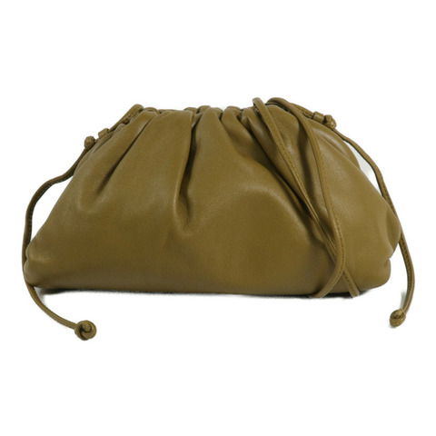 BOTTEGA VENETA 牛皮皮革Mini Pouch Shoulder Bag肩背袋