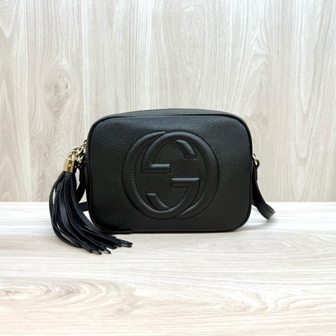 GUCCI新到沒朋友🖤SOHO相機包308364