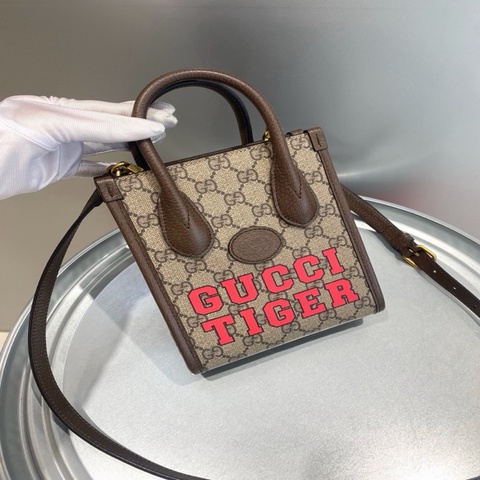 Gucci古驰 虎年限定Tiger Tote