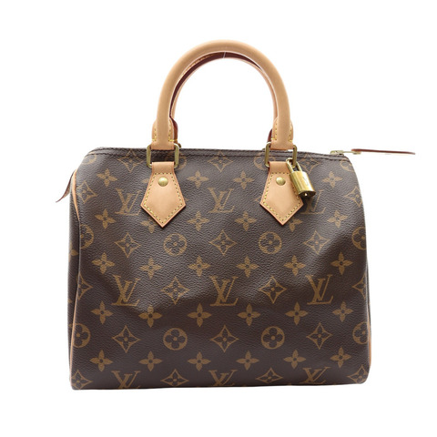 LOUIS VUITTON LV 路易威登 Speedy 25 手提包 棕色 原花帆布 M41109