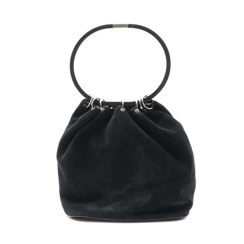GUCCI 古馳 手提包 黑色 絨布 001-3738