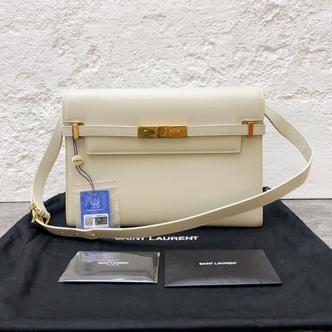 99新ysl/聖羅蘭manhattan曼哈頓白金單肩斜挎包尺寸29*20*7cm