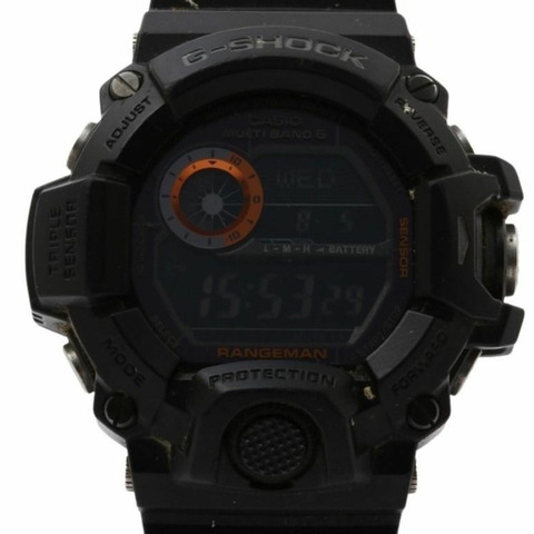 卡西歐 G-SHOCK Master of G - Land Rangeman GW-9400BJ-1JF 黑色樹脂男士數位手錶