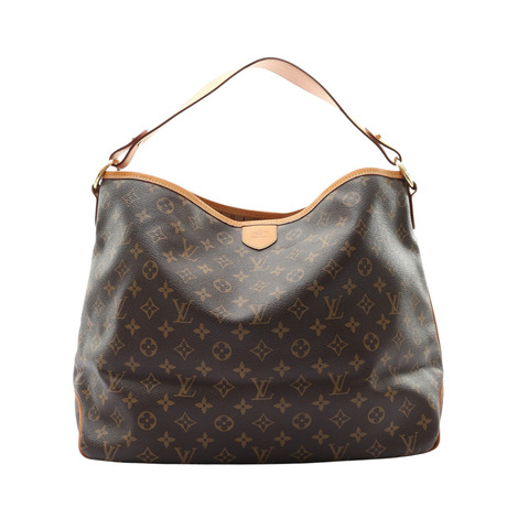 LOUIS VUITTON LV 路易威登 Delightful 肩背包 棕色 原花帆布 M40353