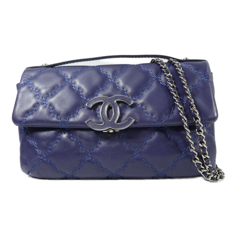 CHANEL 羊皮皮革Chain Shoulder鏈帶肩背袋