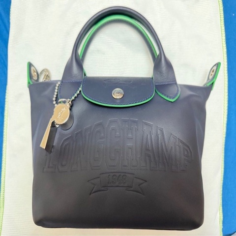 全新Longchamp 限量款海軍哨子斜背包