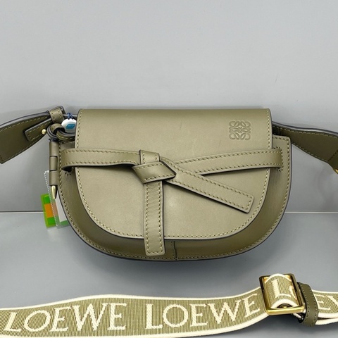 羅意威gate mini馬鞍包寬肩帶墨綠色/20*11*9cm