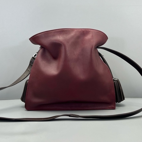 LOEWE羅意威福袋包酒紅色/29*27*10cm