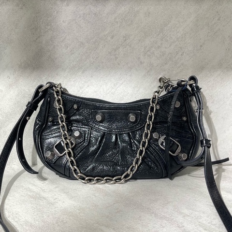 Balenciaga 巴黎世家Le Cagole mini 羊皮 機車包