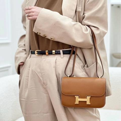 Hermès 愛馬仕 Constance Mini 迷你斜背包（Z刻）
