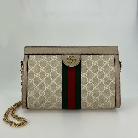 GUCCI  燕麥奶Ophidia 夾子包