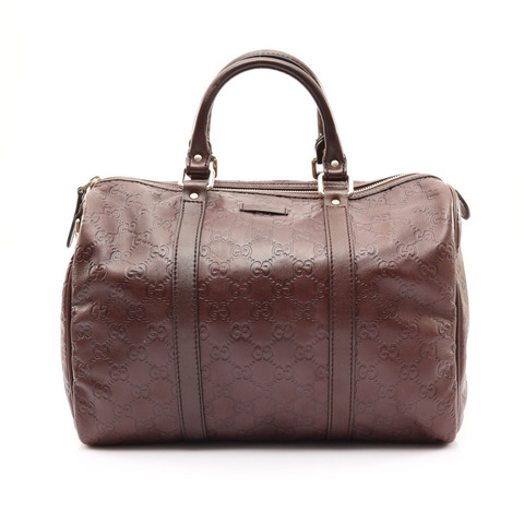 GUCCI 古馳 Joy Boston 波士頓包 手提包 棕色 牛皮 193603