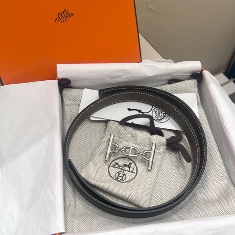 閒置♥️未使用Hermes Roulis 雙面皮帶