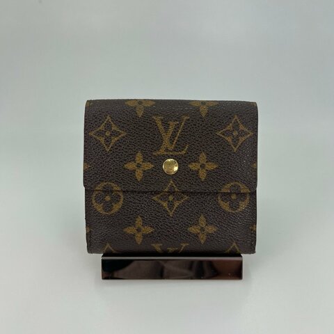 LV M61652 老花翻蓋短夾