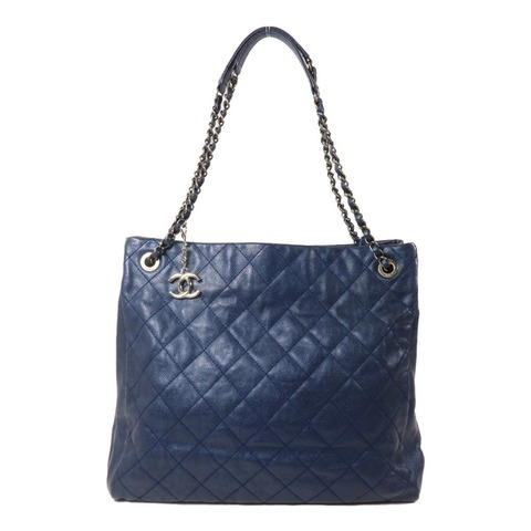 CHANEL 牛皮皮革Chain Shoulder鏈帶肩背袋
