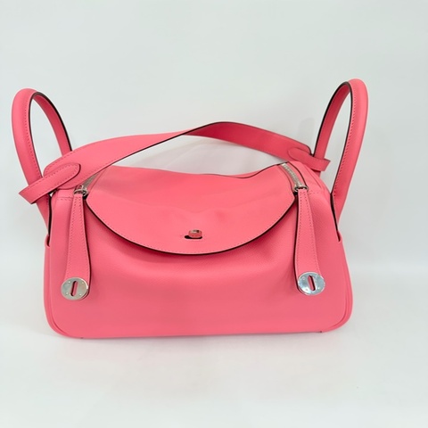 Hermes 8W 杜鵑粉 ever color 皮 lindy20