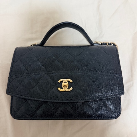 chanel handle woc 荔枝皮