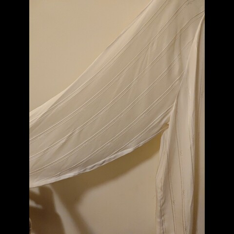 Ysl print 100%silk 圓領衫