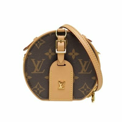 LOUIS VUITTON PETITE BOITE CHAPEAU 硬圓餅 Mini 13 老花 PVC 晶片