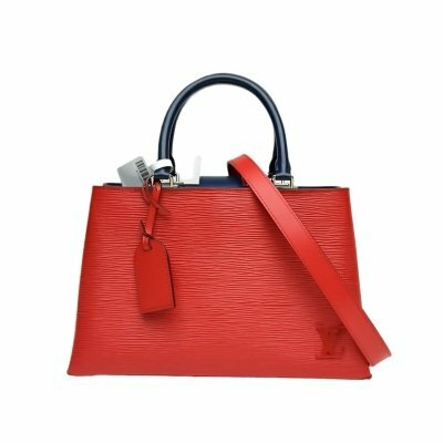 LOUIS VUITTON KLEBER 手袋 小號 紅色 EPI水波纹牛皮 銀扣 2017