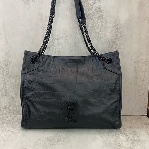 YSL 聖羅蘭小號 niki shopping bag 底長33。