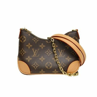 LOUIS VUITTON NANO BOULOGNE 牛角包 可拆卸肩带 老花 PVC 晶片