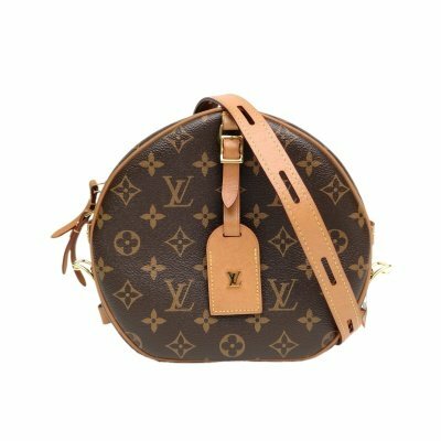 LOUIS VUITTON BOITE CHAPEAU SOUPLE 軟圓餅 中號 20 老花 PVC 晶片