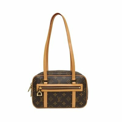 LOUIS VUITTON CITé 矩形手袋 老花 PVC 金扣 晶片