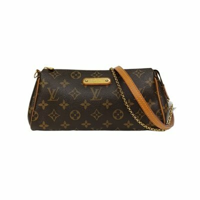 LOUIS VUITTON EVA 鏈條包 老花 PVC 2008