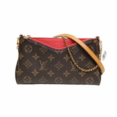LOUIS VUITTON Pallas 傳奇 Cluth 23 老花 PVC 2016