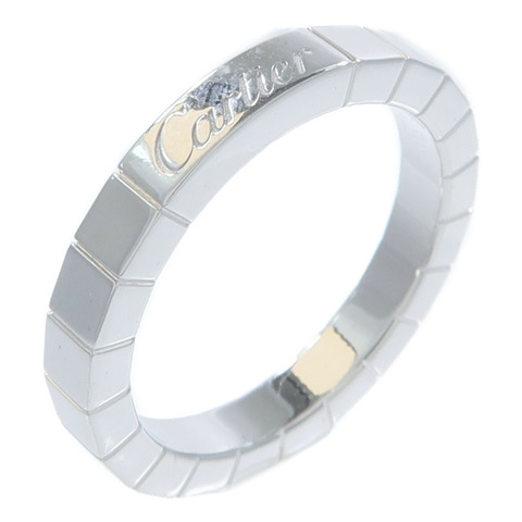 CARTIER 18K白金Lanieres戒指
