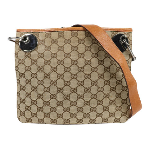 GUCCI 帆布Shoulder Bag肩背袋