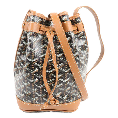 GOYARD 塗層帆布Petit Flot Bucket PM肩背袋