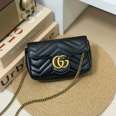 🏷️Gucci 古馳．Marmont Super Mini