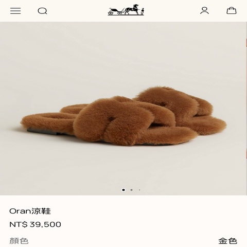 Hermès Oran涼鞋 39號