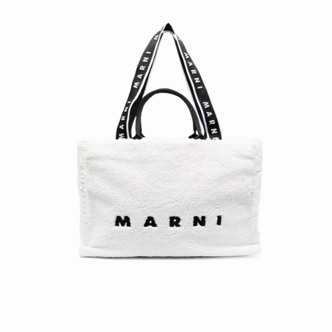 Marni 徽標單肩包均碼碼