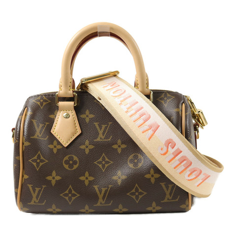 LOUIS VUITTON Monogram Speedy Bandouliere 20手挽肩背兩用袋
