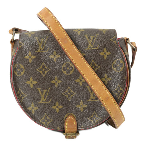 LOUIS VUITTON Monogram Tambourine金扣肩背袋