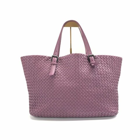 BOTTEGA VENETA bv 紫色雙把手肩背包