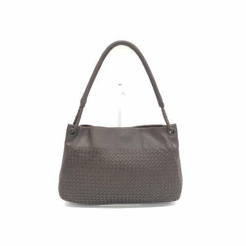 BOTTEGA VENETA bv 棕色 全皮hobo 肩背包