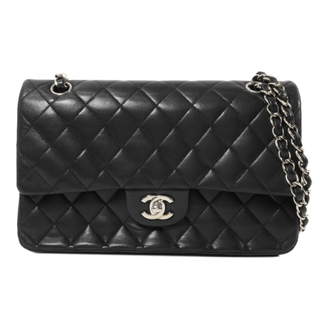 CHANEL 羊皮皮革Vintage Classic 25鏈帶肩背袋