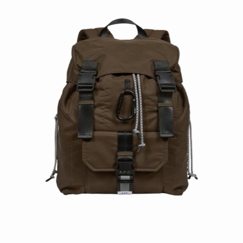 A.P.C. 男士 翻蓋雙肩包均碼碼27.5cm*15.5cm*40.5cm