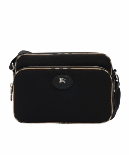 Burberry 男士 格紋飾邊單肩包均碼碼22cm*9cm*16cm