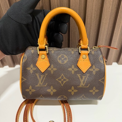 【97新 ✨ 全網最低價！】罕有 絕版 LV speedy Mini 只剩最後一顆！(下單前先詢問庫存❗️❗️）
