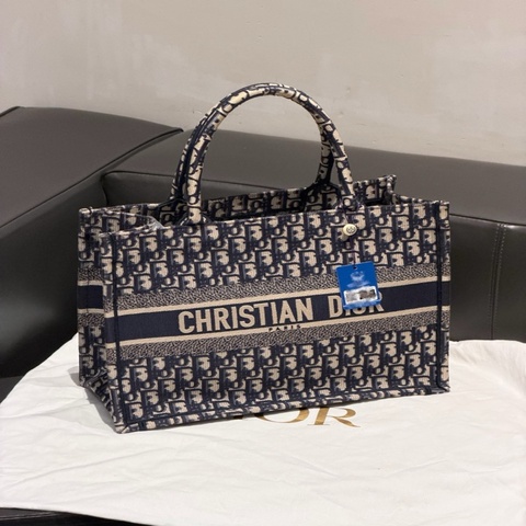 Dior 迪奧 Book Tote 老花托特中號