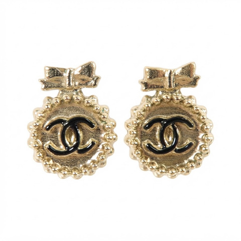 CHANEL 金屬/琺瑯Earrings耳環