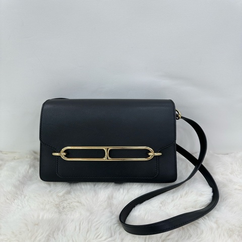 Hermes 愛馬仕 roulis 23 黑金 豬鼻子23 Y刻