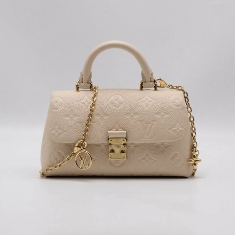 LOUIS VUITTON Nano Madeleine郵差包 - 白