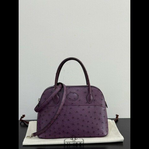 Hermès Bolide 27 
Ostrich Anémone